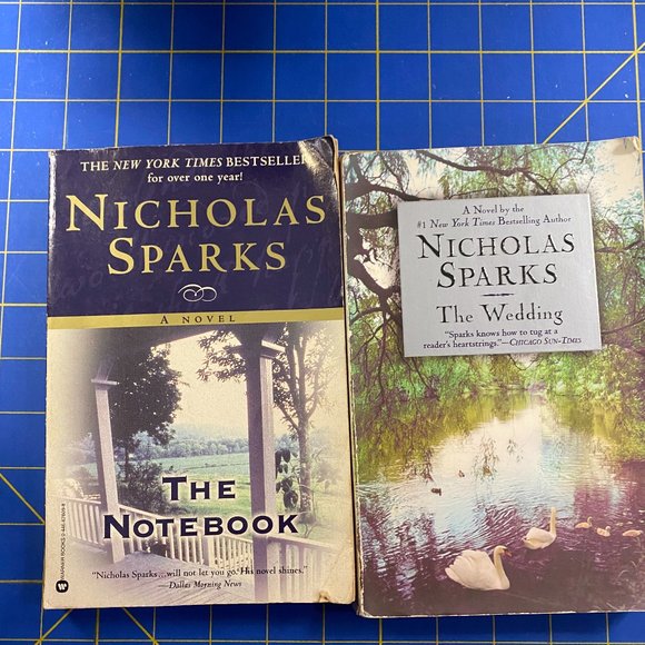 Nicholas Sparks, The Notebook & The Wedding - Picture 1 of 2